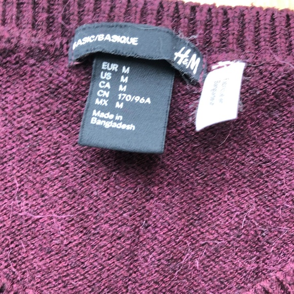 H&M Basics Cable Knit Sweater, 3/4 Sleeves - Picture 3 of 3
